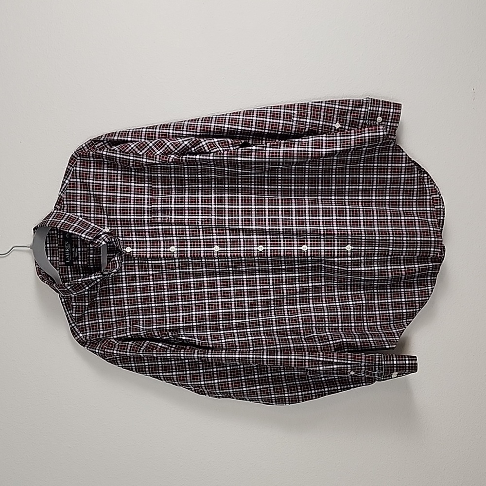 Mens Ralph Lauren No Iron Button Down Classic Fit Twill